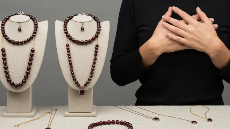 Bienfaits Emotionnels Du Grenat Dans Les Bijoux